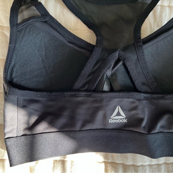 Reebok Black Padded Racerback Sports Bra Size Small - Picture 6 of 9